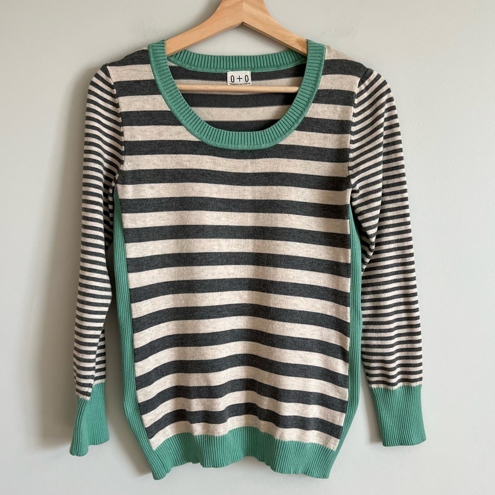 O&o Striped Sweater Stitch Fix Sz S